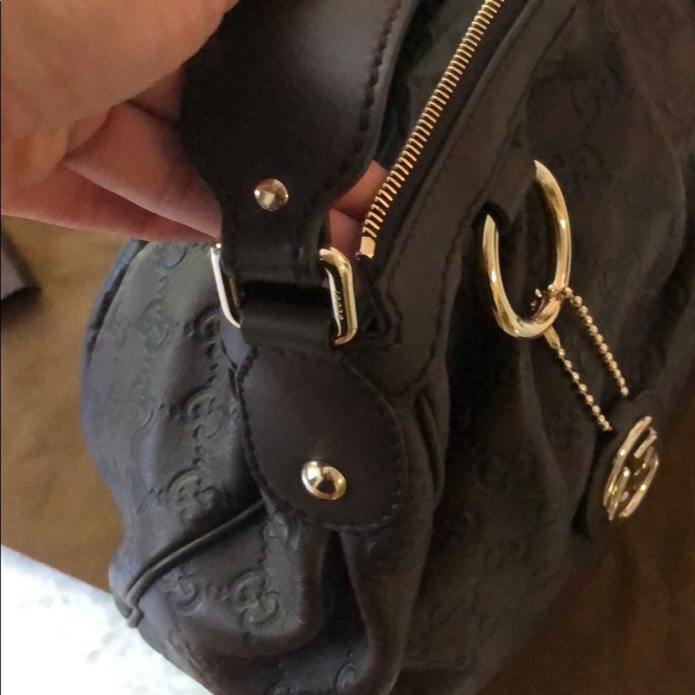 Brown Leather Gucci Bag-. - Picture 8 of 8